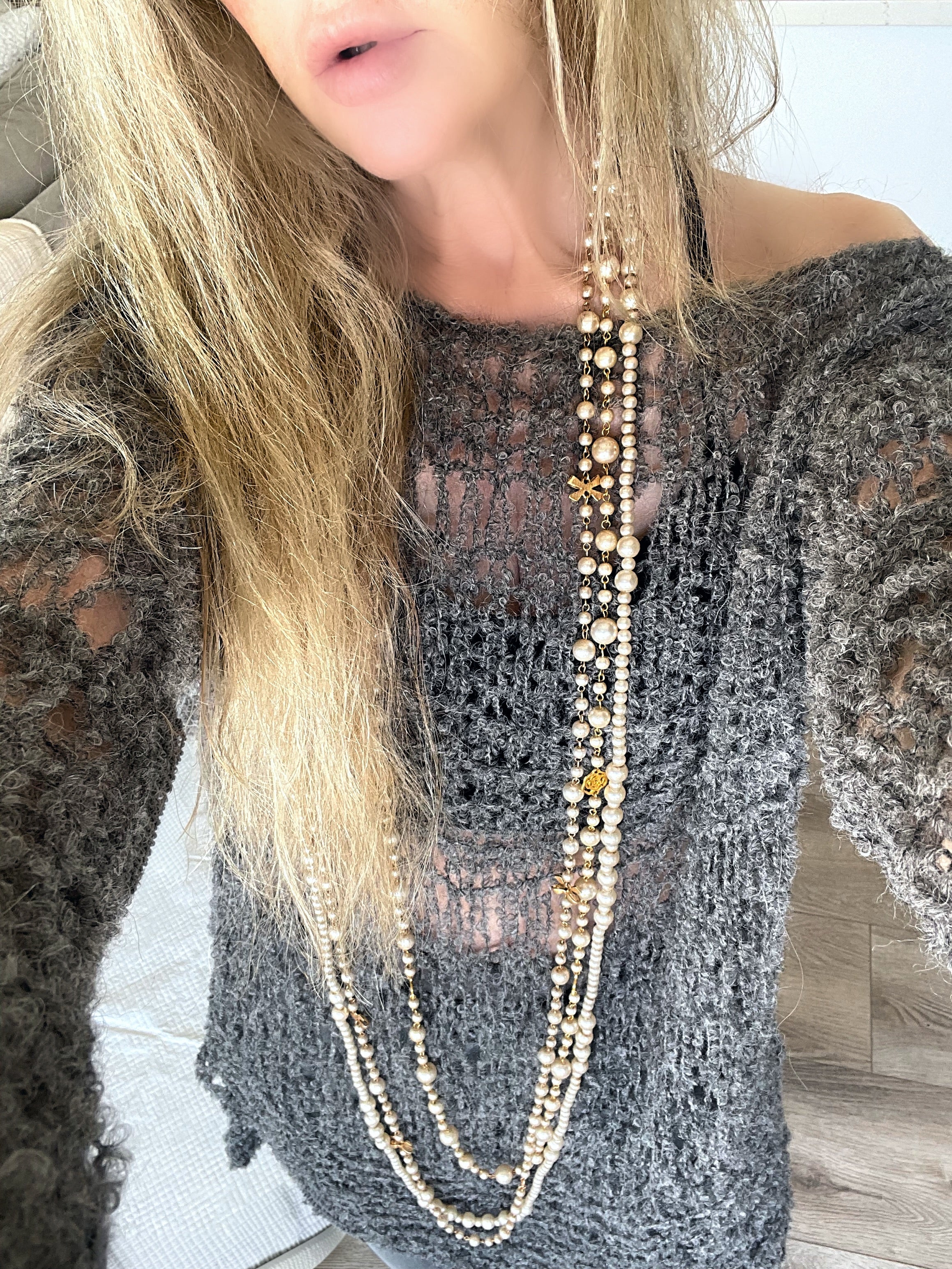 Bow Layering Necklace