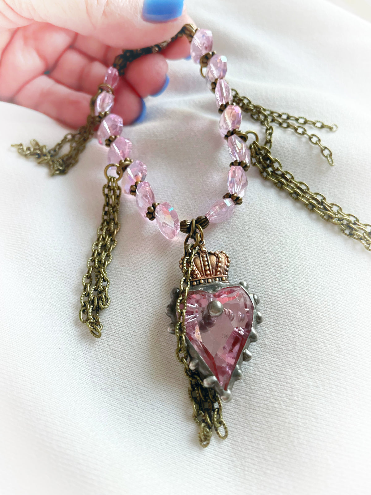 Pink Crowned Heart