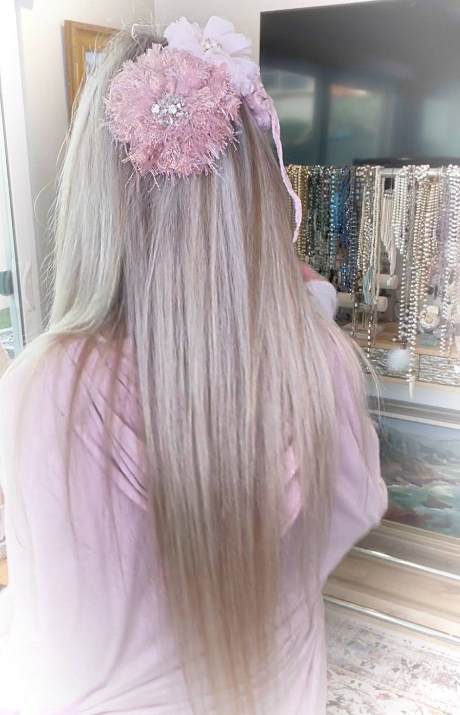 Dusty Rose Barrette