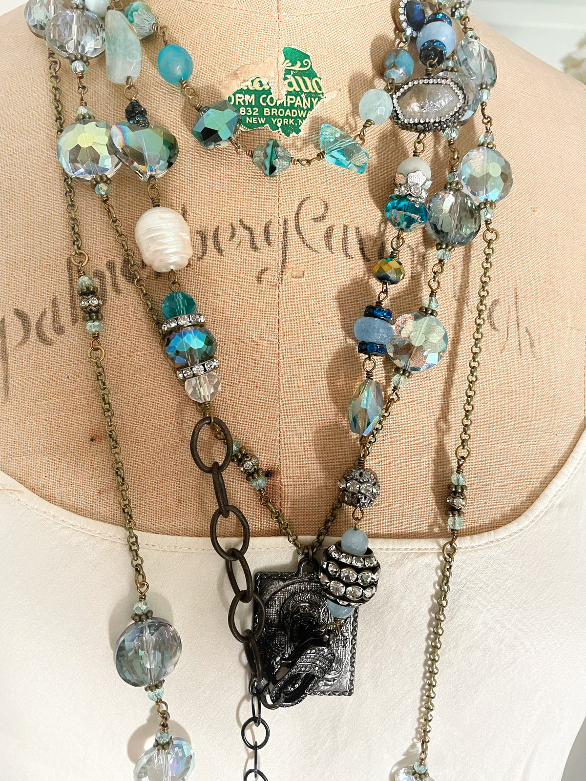 Sea Goddess Calico Long Layer