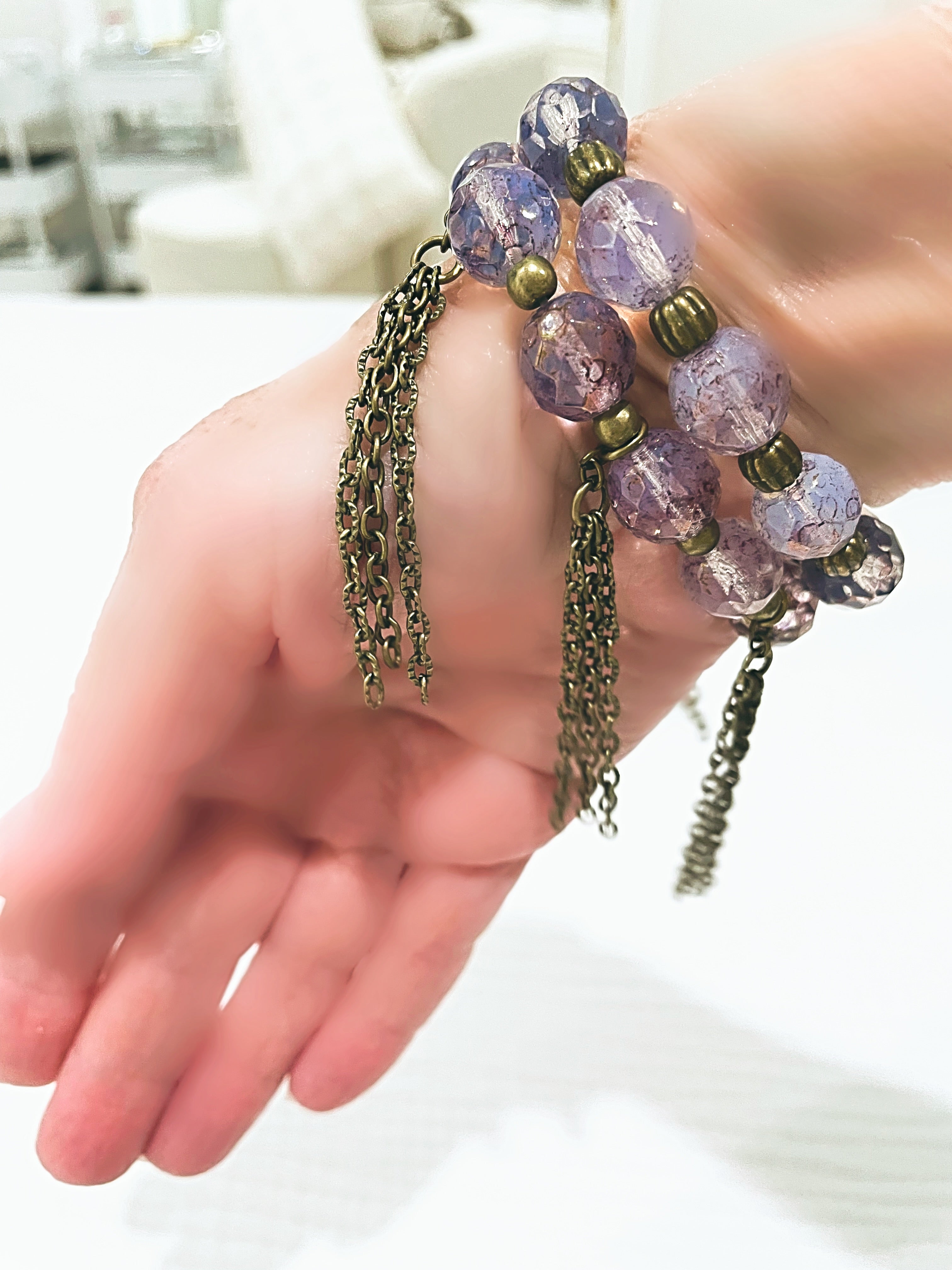 Lavender Velvet Stack