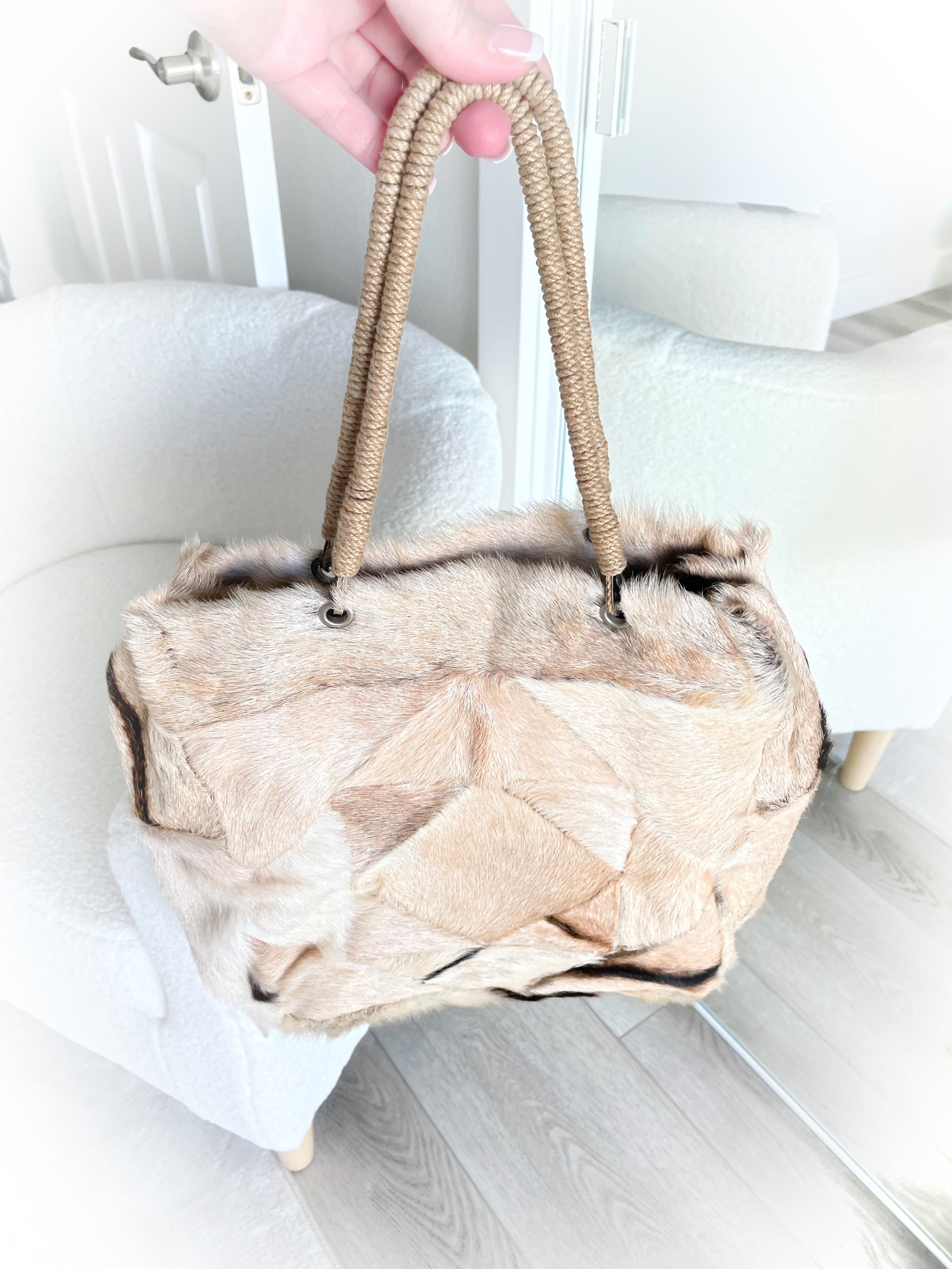 Marni Vintage Fur Tote
