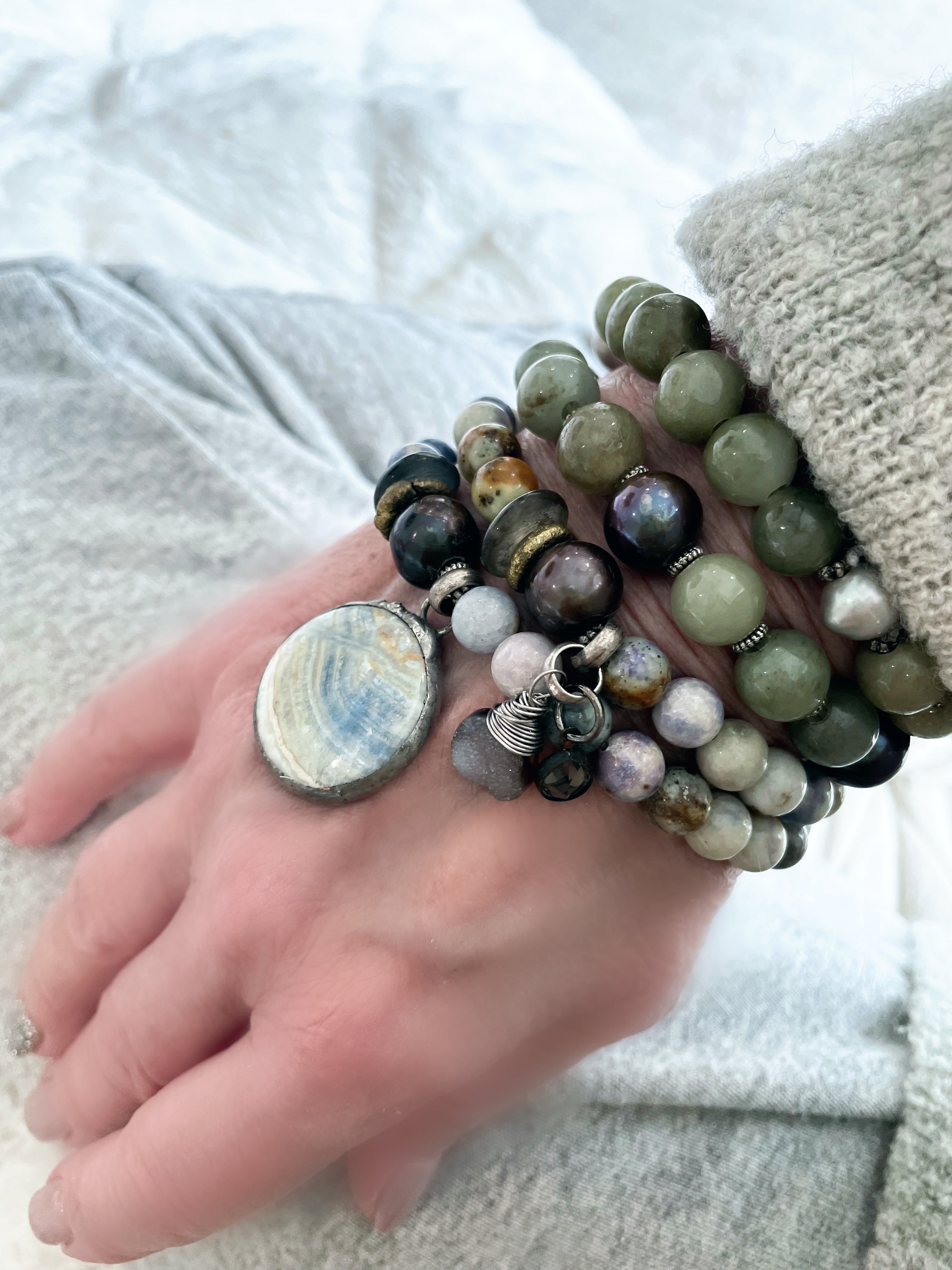 Sand And Fog Bracelet Duo