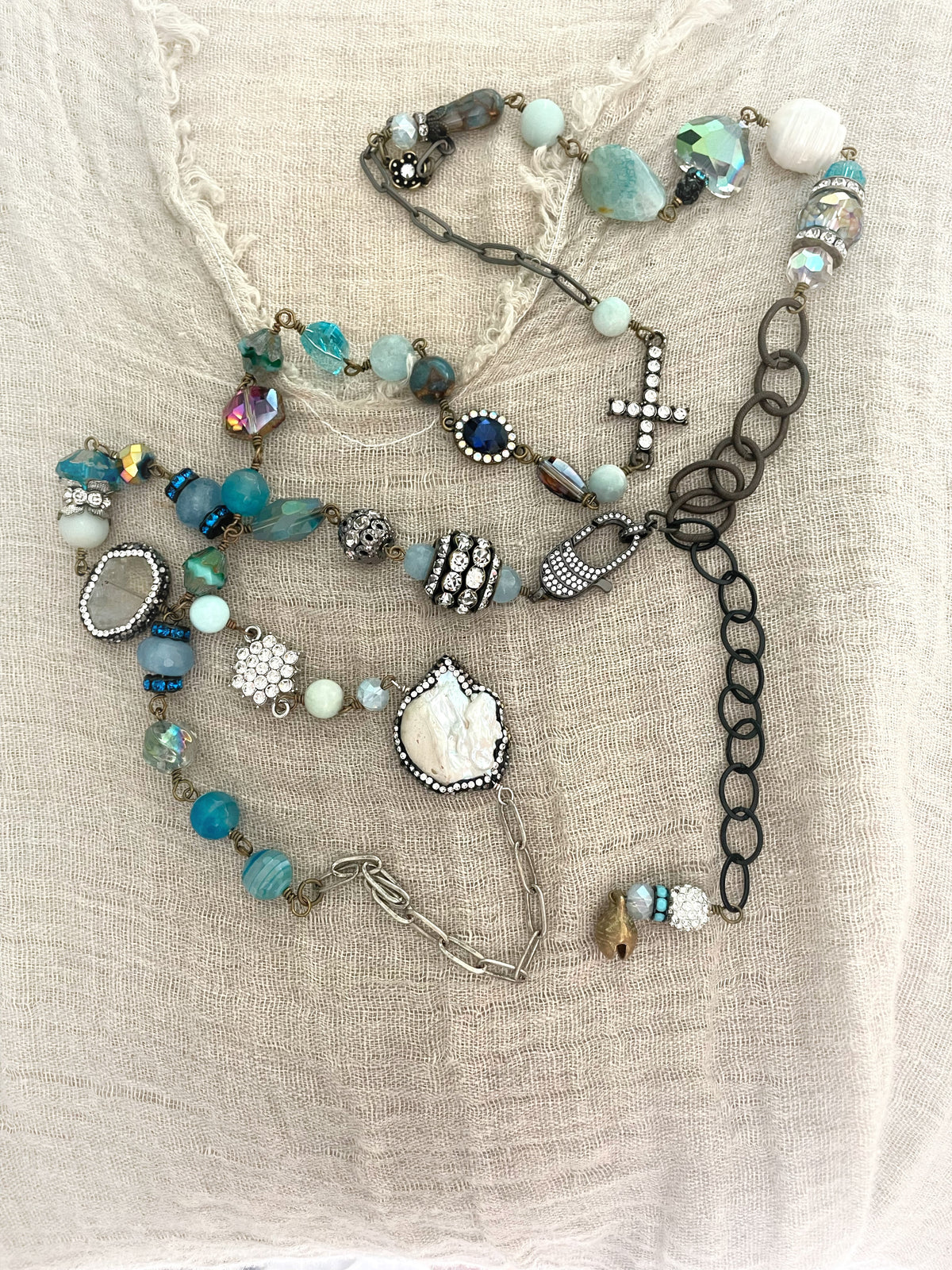 Sea Goddess Calico Long Layer