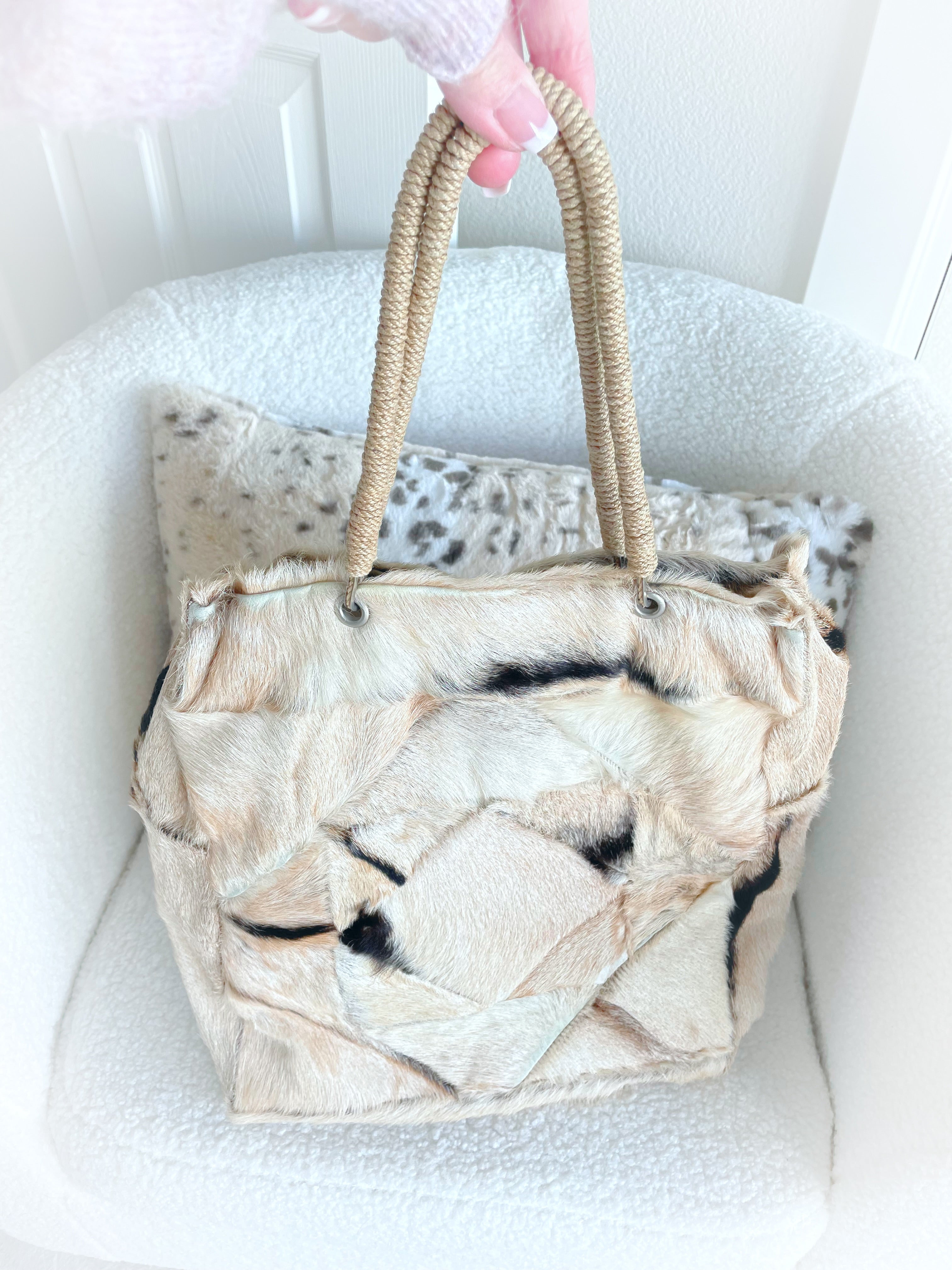 Marni Vintage Fur Tote