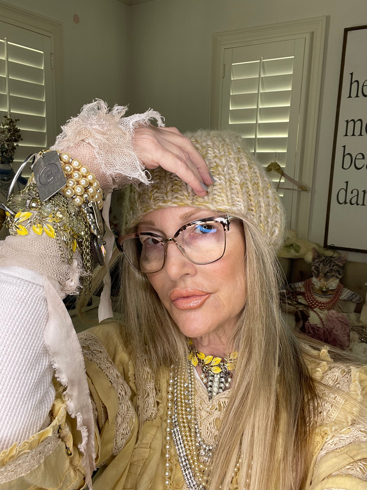 Yellow Chiffon Trio